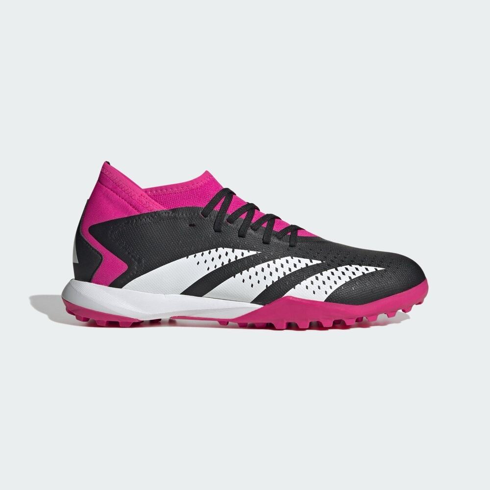 adidas Predator Accuracy.3 TF Turf Soccer Shoes GW4637 Black Pink Men’s 13 NEW